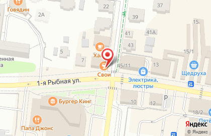 Бар Свои в Москве на карте
