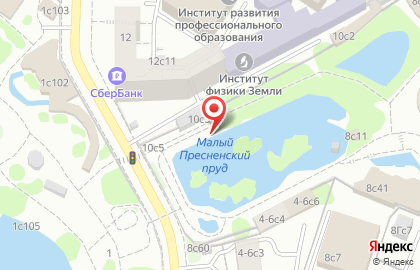 ИФЗ РАН на карте