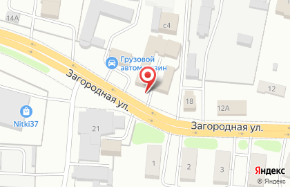 Транспортная компания MagicTrans на Загородной улице на карте