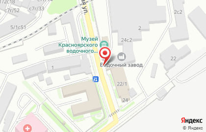 ООО Красноярский Водочный Завод на карте
