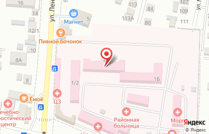 Медицинский центр Центр здоровья на улице Ленина на карте