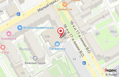Аптека Горздрав в Санкт-Петербурге на карте