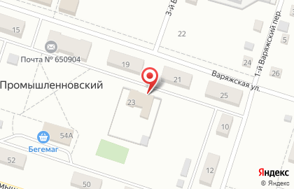 Территориальный центр социального обслуживания населения жилого района Промышленновский г. Кемерово, МКУ на карте