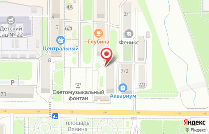 Фотокопицентр на площади Ленина на карте