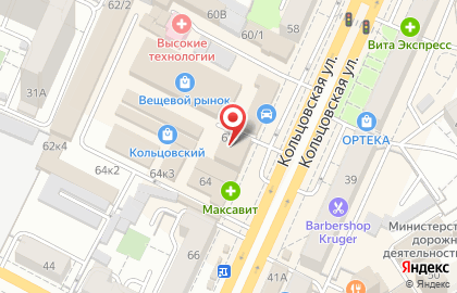 Идея на Кольцовской улице на карте