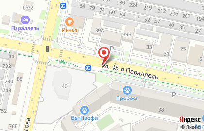 Рекламный щит 3х6м. на карте