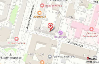Медицинская лаборатория CMD - Центр молекулярной диагностики на Рыбацкой улице на карте