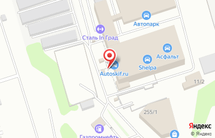 Магазин по продаже запчастей АвтоКолорит в Дзержинском районе на карте