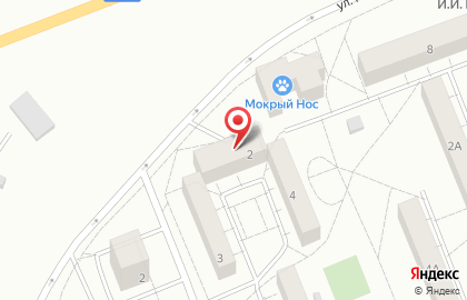 Стоматологическая клиника Ортодент в Падунском районе на карте