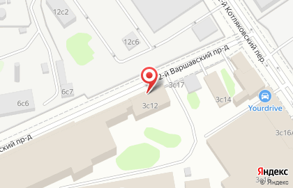 Торгово-производственная компания Стройинжбетон в Москворечье-Сабурово на карте