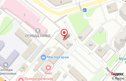Управление по делам культуры, искусства и туризма на карте