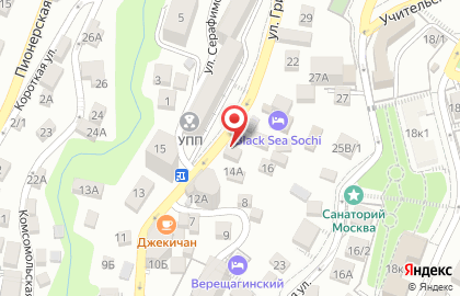 Мини-маркет на улице Грибоедова на карте