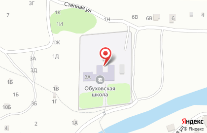 Обуховская средняя общеобразовательная школа в Ростове-на-Дону на карте