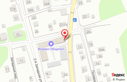 Торговая компания Фирма Общепит в Смоленске на карте