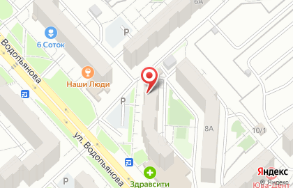 Пивоварня Баварское на улице Водопьянова на карте