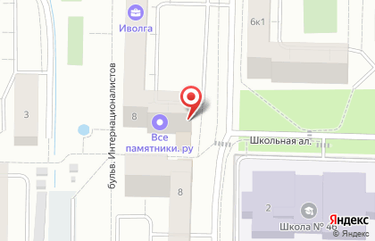 Салон красоты Эдем на бульваре Интернационалистов на карте