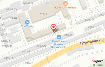 Автотехцентр РеалМоторс в Кировском районе на карте