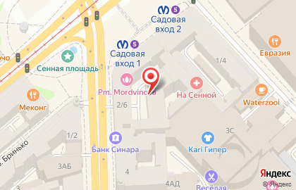Тату-cтудия на Московском проспекте на карте