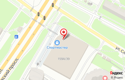 Магазин спортивных товаров Спортмастер на Московском проспекте на карте
