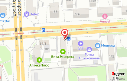 Торговый дом Ситно в Калининском районе на карте