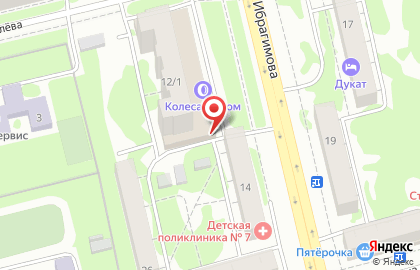 Кафе-пекарня Покровские пекарни на проспекте Ибрагимова на карте