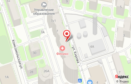Ксения на улице Кирова на карте