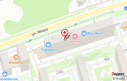 Магазин разливного пива Варница на улице Мира на карте