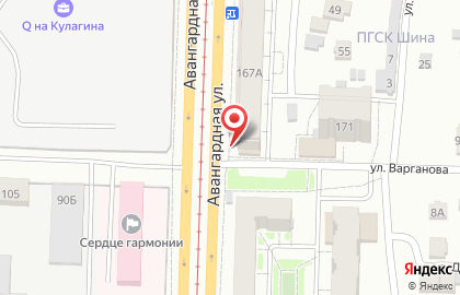 Магазин рыболовных товаров На крючке на улице Авангардная на карте