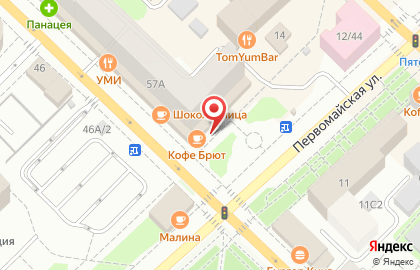 Мягкий ресторан Своя Компания на улице Ленина на карте
