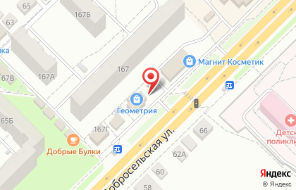 Торговая компания Геометрия на Добросельской улице на карте