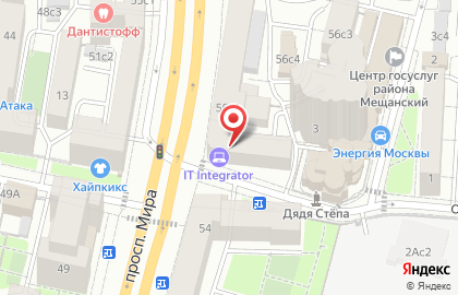Экшен Трэвел на карте