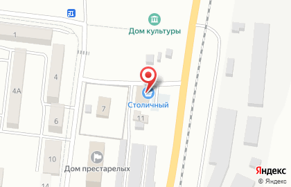 Супермаркет Столичный в Южно-Сахалинске на карте