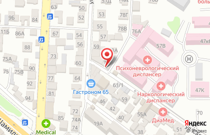 Гастроном в Махачкале на карте