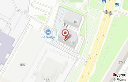 Гаражный кооператив в Москве на карте
