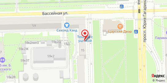 Сервисный центр Ленремонт на проспекте Юрия Гагарина на карте