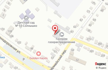 Аварийная служба Новоалександровскрайгаз на ​Красноармейском на карте