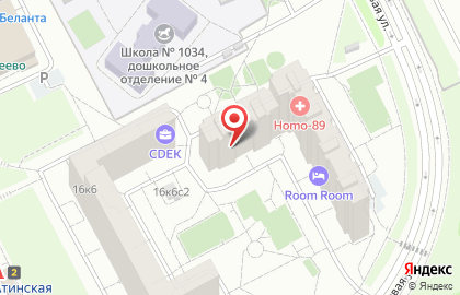 Мировые судьи района Москворечье-Сабурово на Братеевской улице на карте