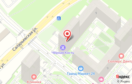 Мини-маркет Фасоль в Новомосковском районе на карте