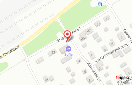 Отель Sofia на карте