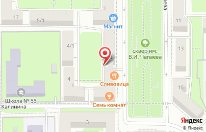 Highway на улице Чапаева на карте