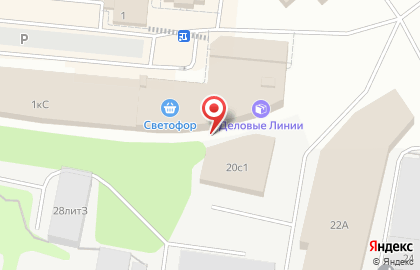 Магазин штор ДомАкс на Сосновой улице на карте