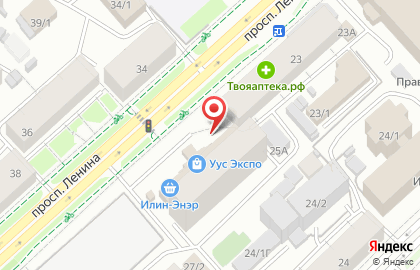 Банкомат СберБанк на проспекте Ленина, 25с киоск на карте