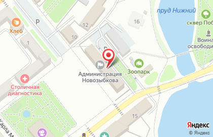 Московский Индустриальный банк, ПАО в Новозыбкове на карте