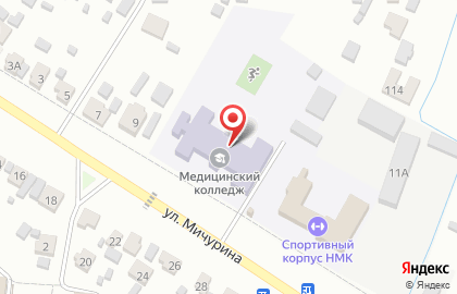 Новозыбковский Медицинский Колледж на карте