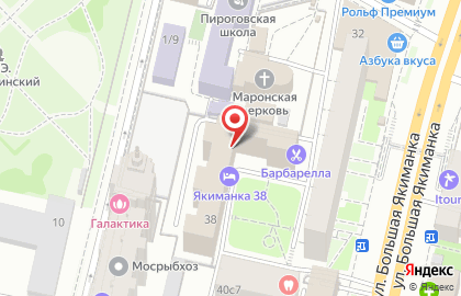 Московская служба психологической помощи населению на Октябрьской на карте