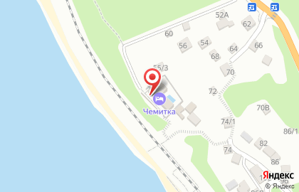 Отель Чемитка на карте