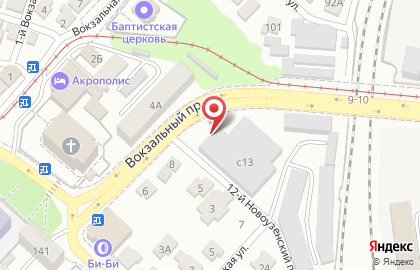 Центр оклейки винилом и тонировки SB-студио в Октябрьском районе на карте