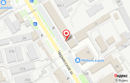 Салон керамической плитки Мир керамики на Черкесском шоссе на карте