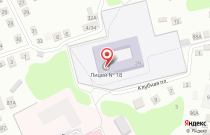 Лицей в Саратове на карте