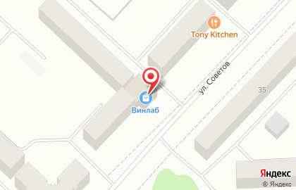 Банкомат СберБанк на улице Советов в Новодвинске на карте
